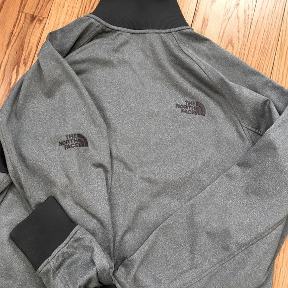 The North Face Gray Zip Up Long Sleeve Performance Jackets - Picture 16 of 16